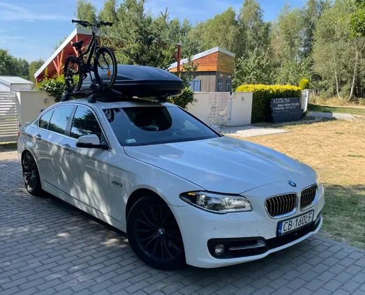 kujawsko-pomorskie BMW Seria 5 cena 84900 przebieg: 139090, rok produkcji 2016 z Bydgoszcz